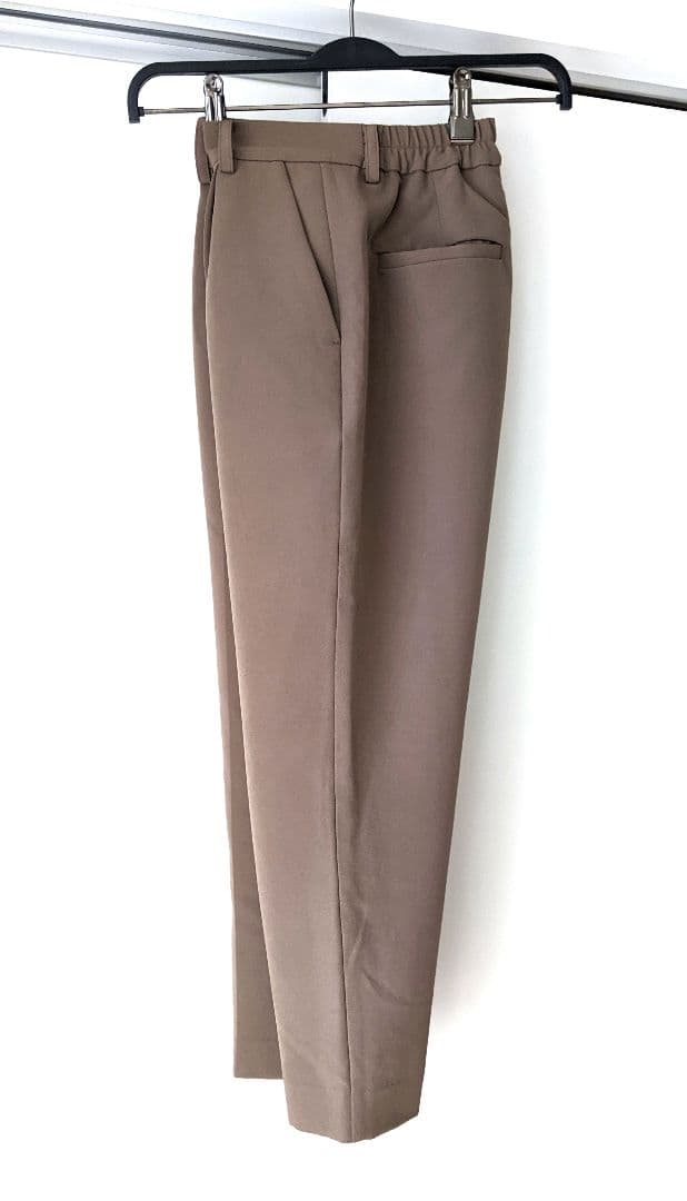 【美品】COHINA コヒナ ブラウン ノーカラー　ジャケット　パンツ　XS