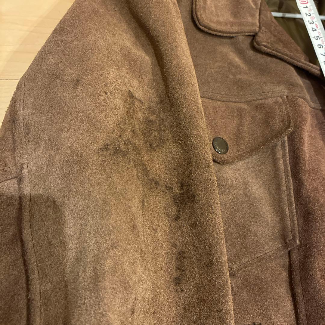 もりお　Schott スエードブラウンジャケット