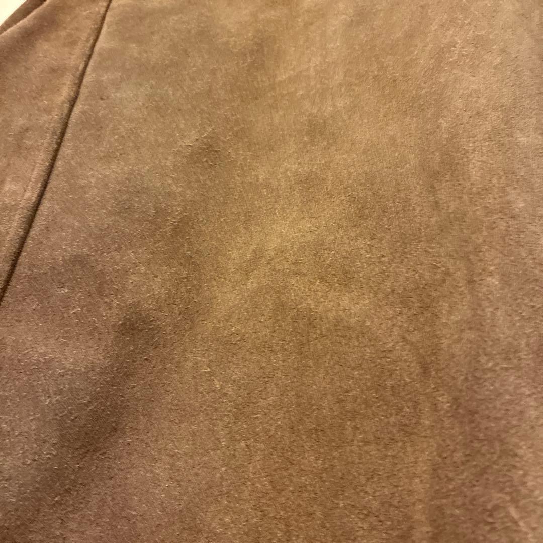 もりお　Schott スエードブラウンジャケット