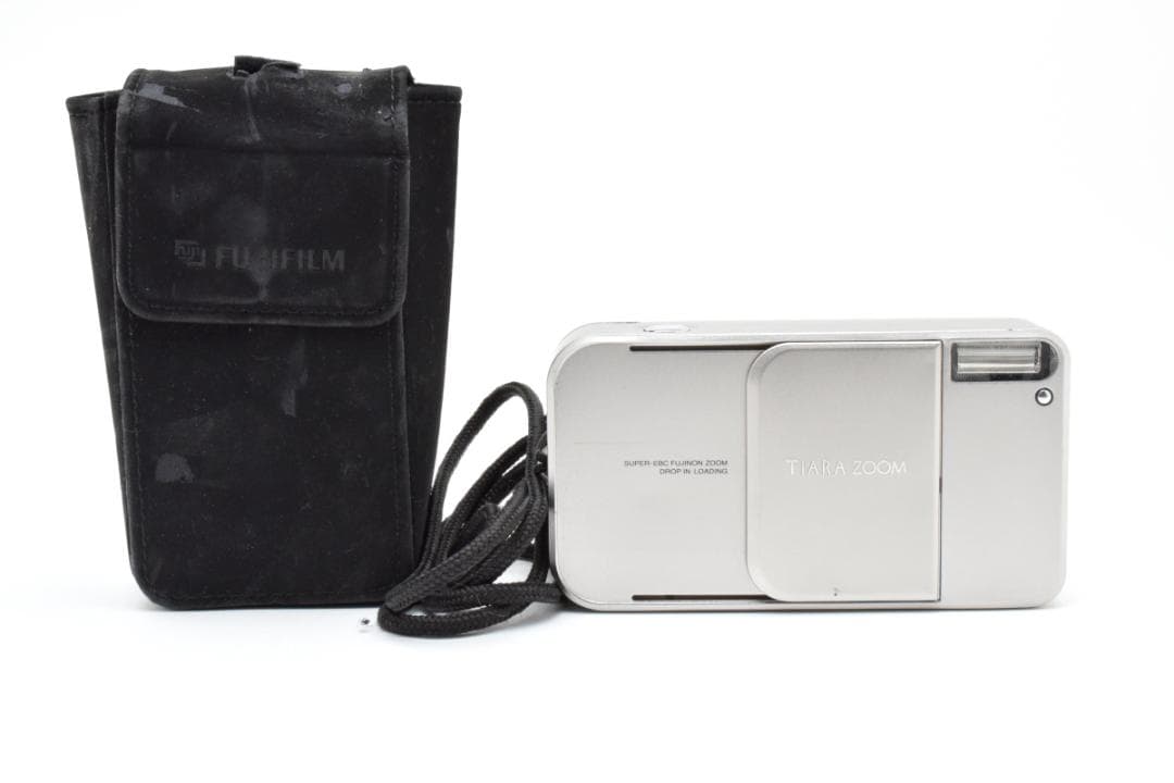 FUJIFILM TIARA ZOOM シルバー コンパクトフィルムカメラ
