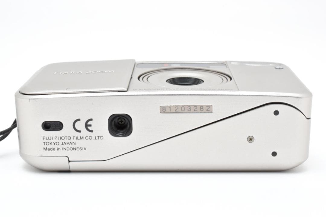 FUJIFILM TIARA ZOOM シルバー コンパクトフィルムカメラ