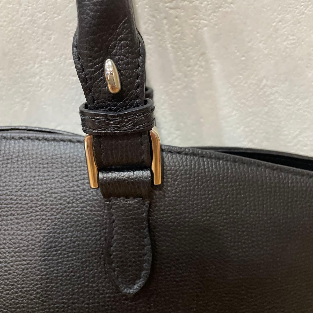 シャンボールセリエ　LILLE BRIFE レザー ブラック