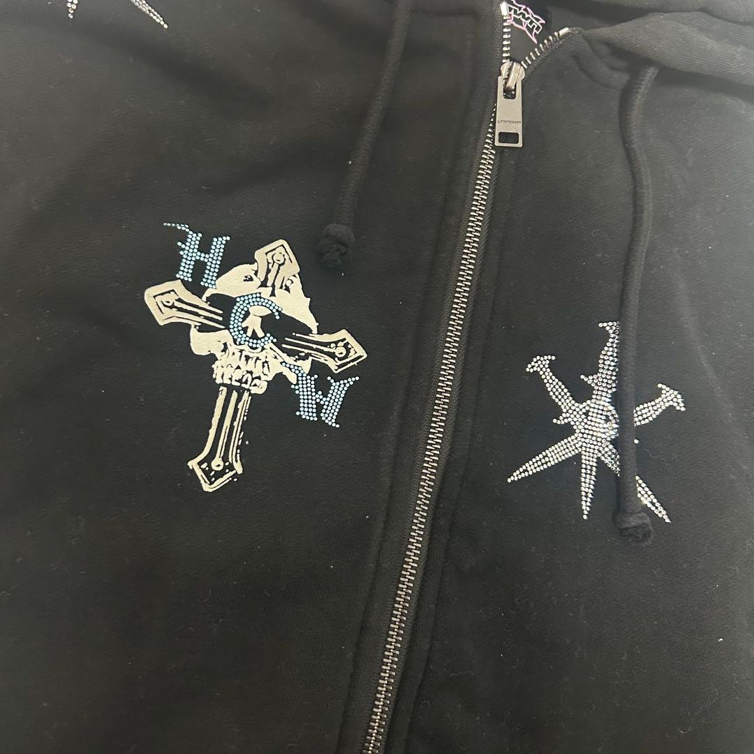hcw unknown London コラボ ジップパーカー Lサイズ