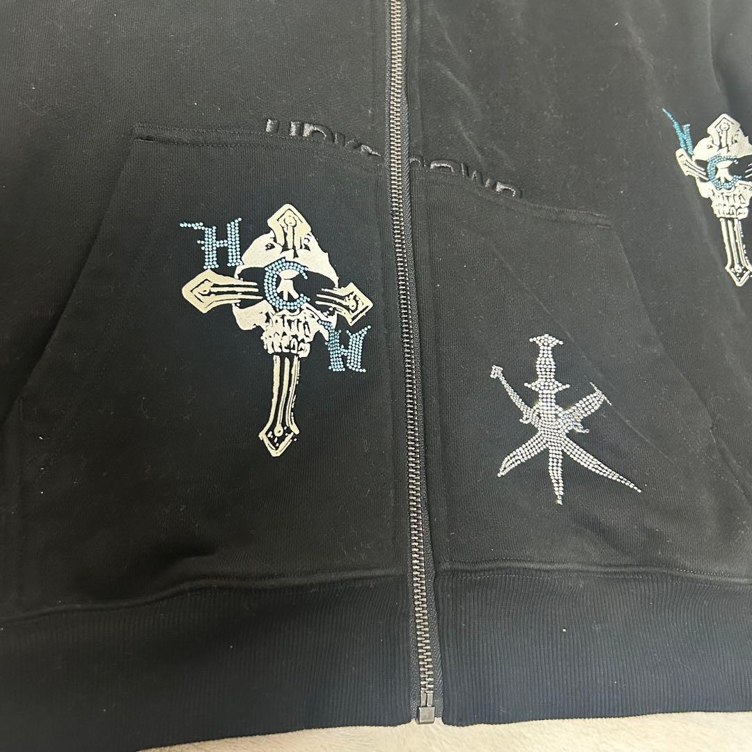 hcw unknown London コラボ ジップパーカー Lサイズ