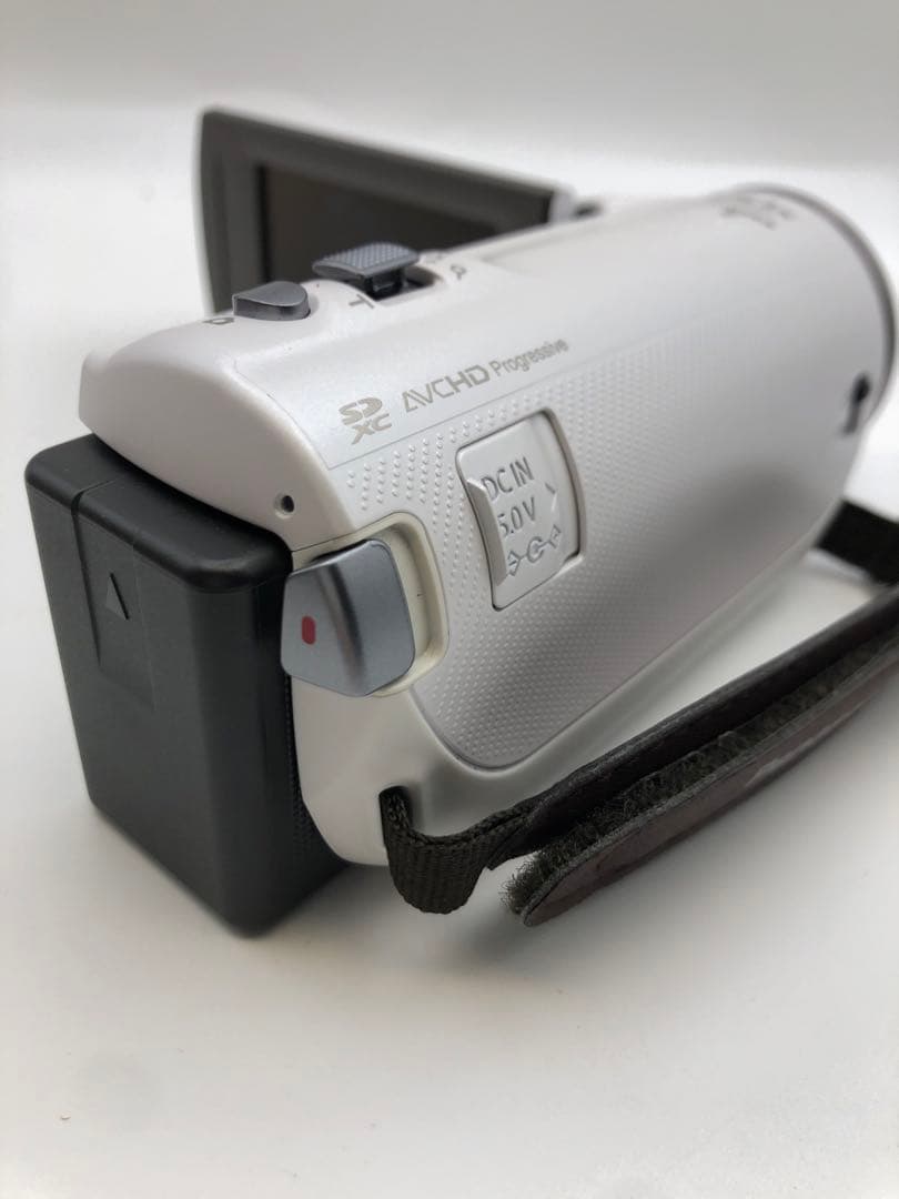 パナソニック HDビデオカメラ V360M 高倍率90倍ズーム ホワイト