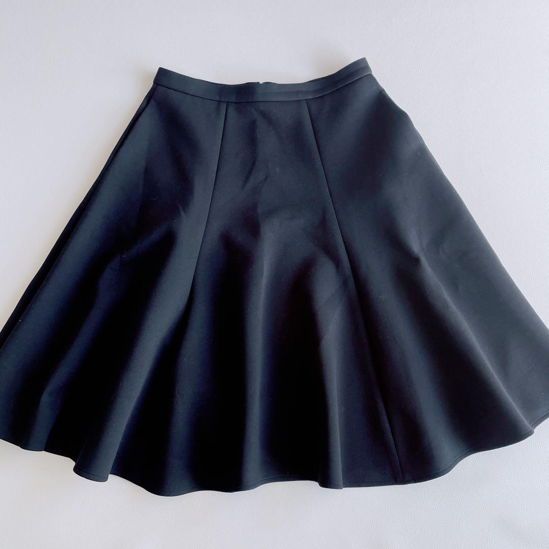 25AW✨希少サイズ✨FOXEY NEW YORK フレアスカート ブラック