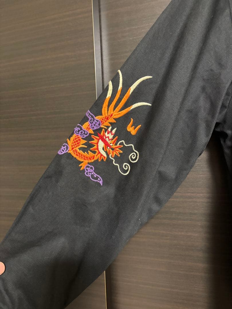 HOUSTON ブラック スカジャン