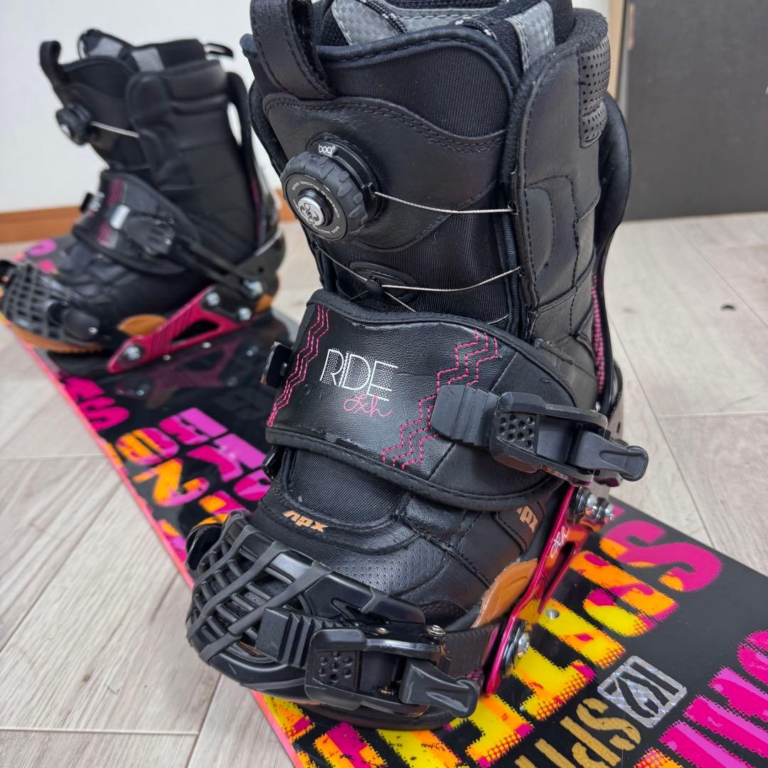 ブーツ無しK2 SPITFIRE レディース スノーボードセット 142cm