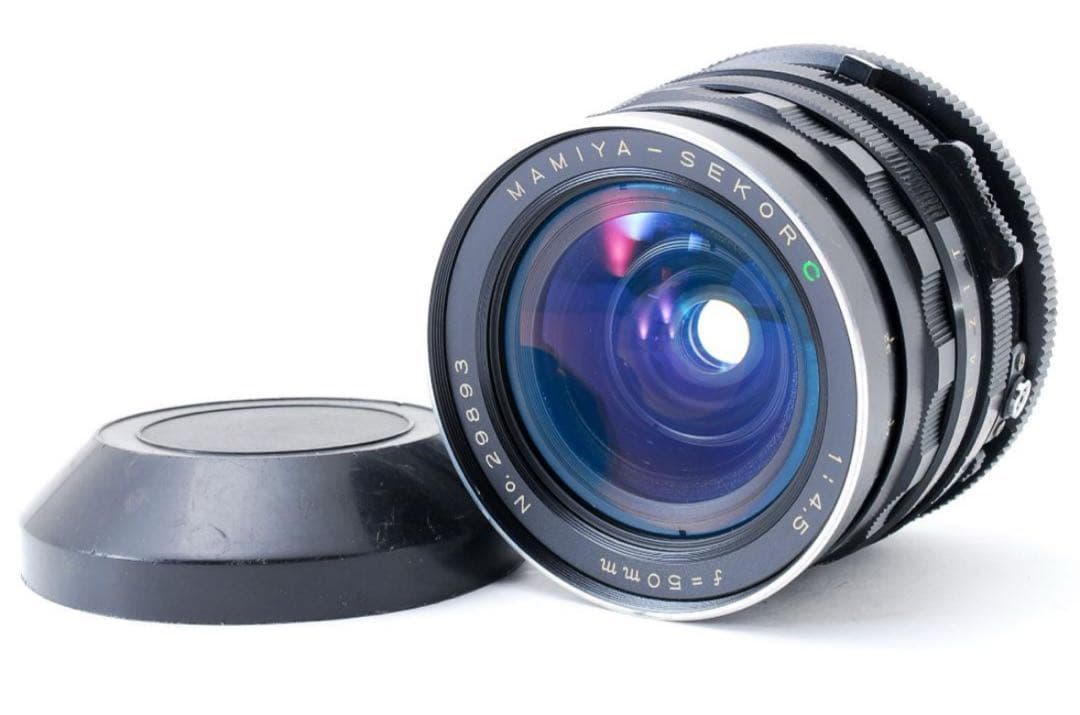 マミヤ C 50mm F/4.5 Wide Angle Lens 3358