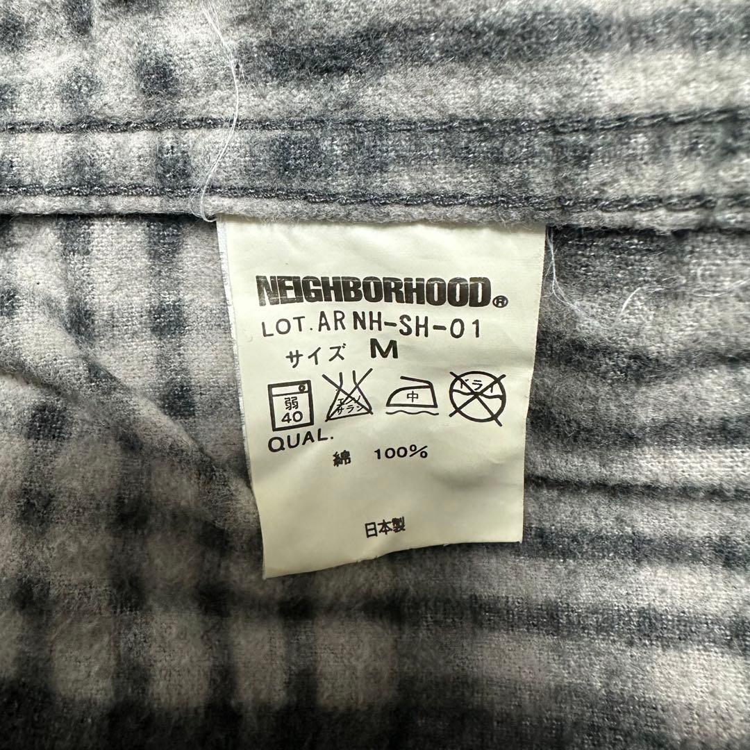 【超人気◎】NEIGHBORHOOD　ネルシャツ　オンブレチェック　美品◎
