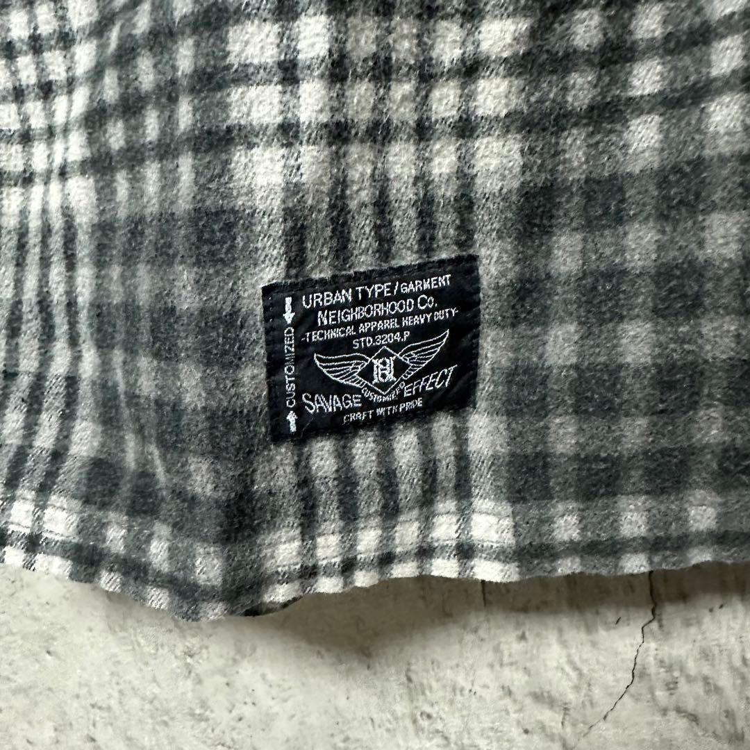 【超人気◎】NEIGHBORHOOD　ネルシャツ　オンブレチェック　美品◎
