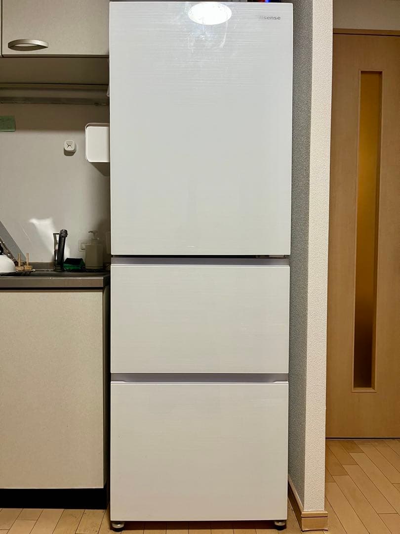 Hisense282L冷蔵庫 2024年製送料12,000円込み(たのめーる便)