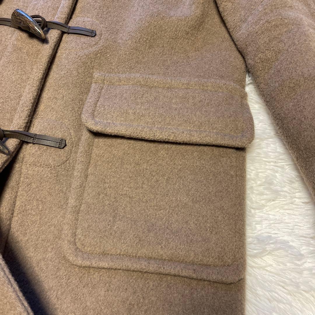 【美品】LONDON Traditionロングダッフルコート38 モカブラウン