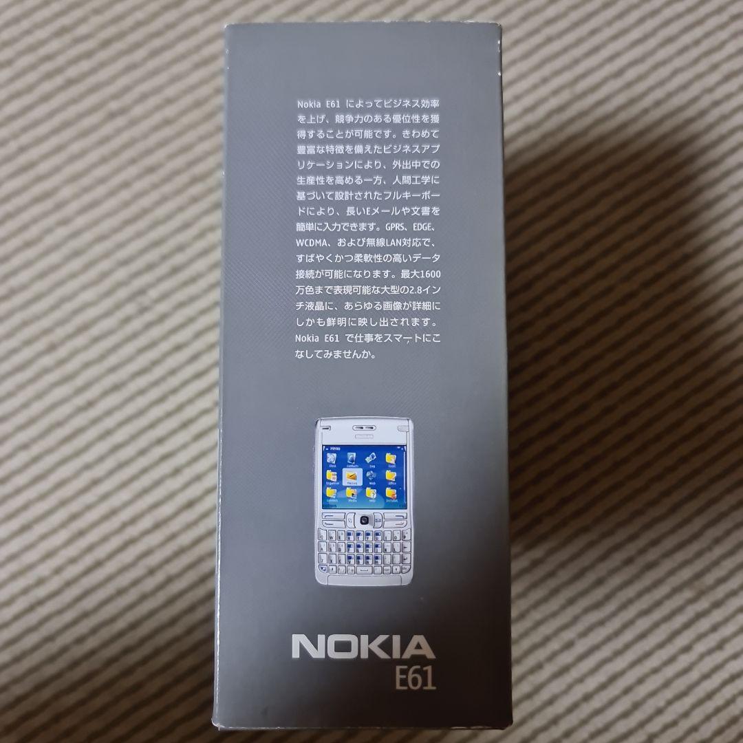 【貴重品】NOKIA E61　未使用