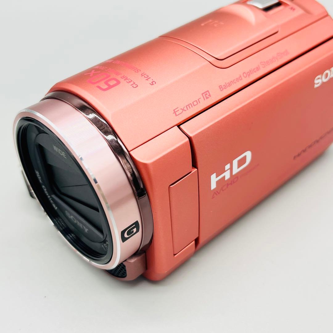 【美品】SONY HANDYCAM HDR-CX535 ピンク