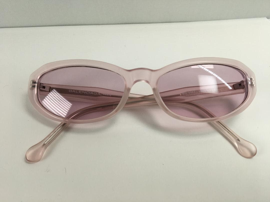 美品　バレンシアガ　レディース　サングラス　BO-9907　日本製