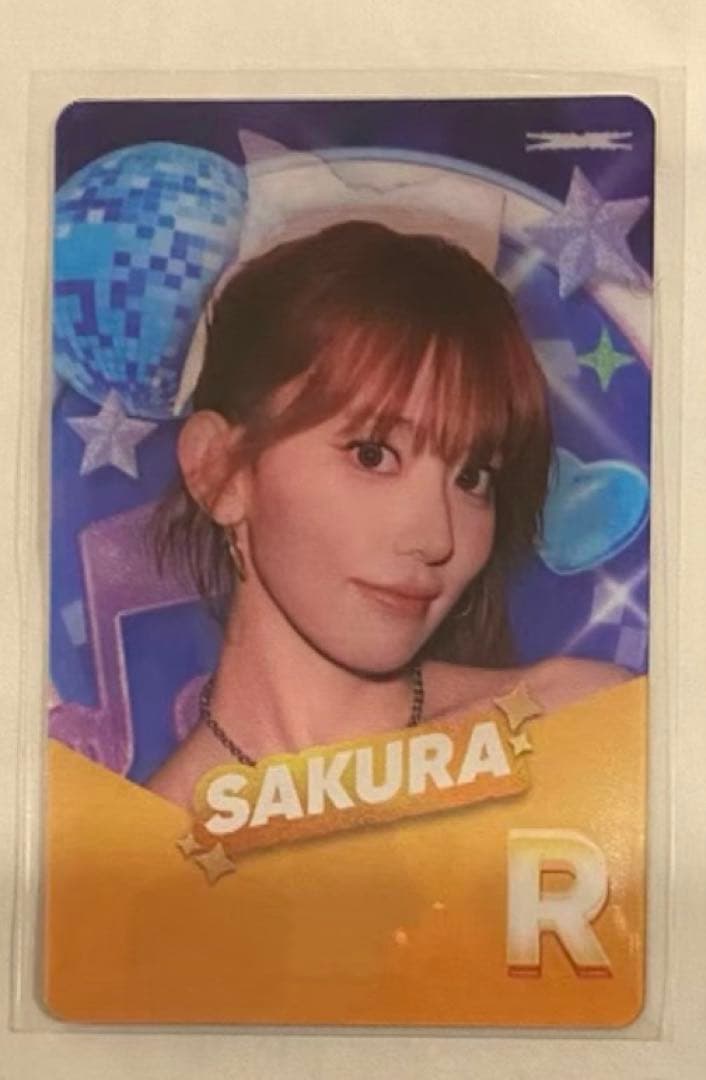 LESSERAFIM サクラ rhythm hive レンチキュラートレカ