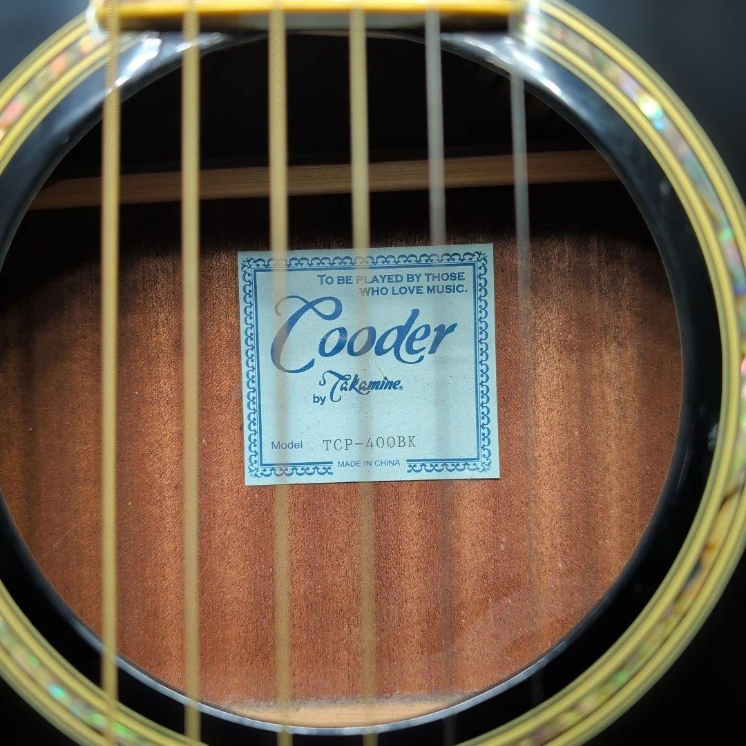 Cooder by Takamine TCP-400BK エレアコ