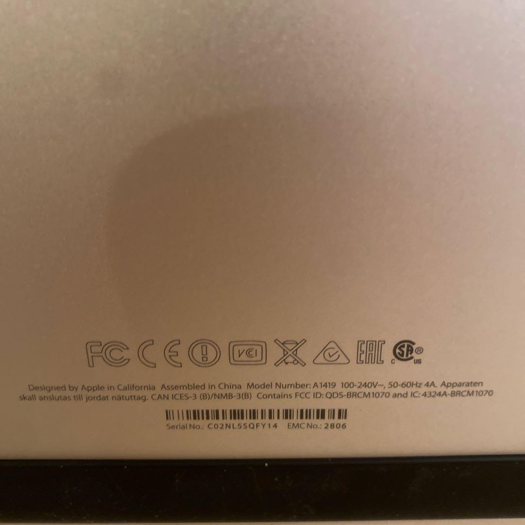 iMac デスクトップのみ