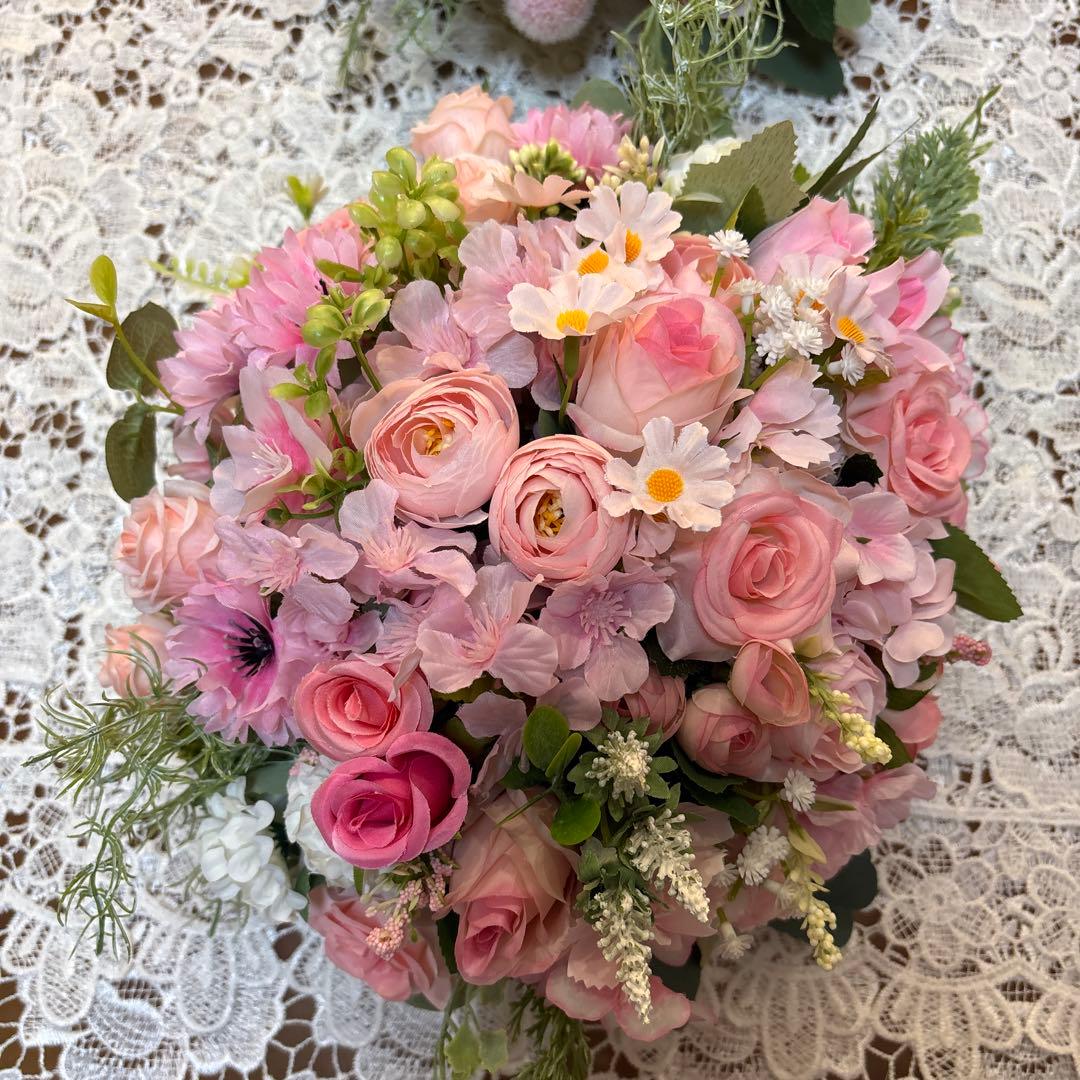 高砂装花 サイドテーブルフラワー みるきぃままです