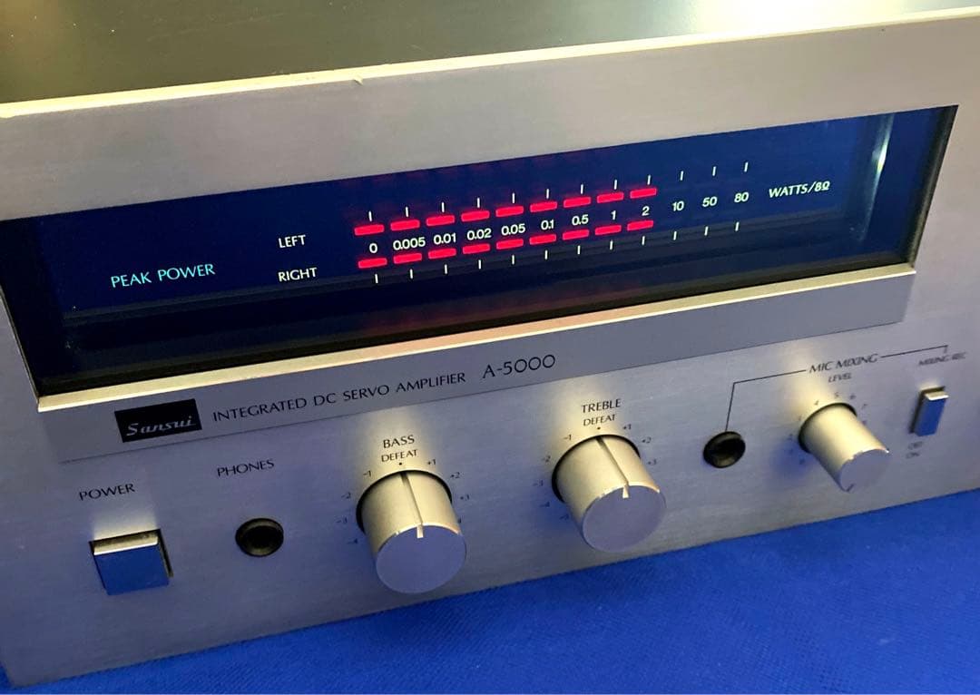 Sansui プリメインアンプ A-5000 サンスイ 動作良好