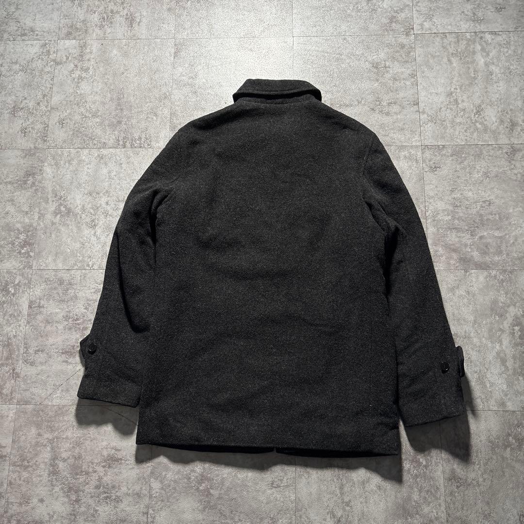 90s agnès b. 八の字ウールジャケットミドル丈　田中オム系　フランス製