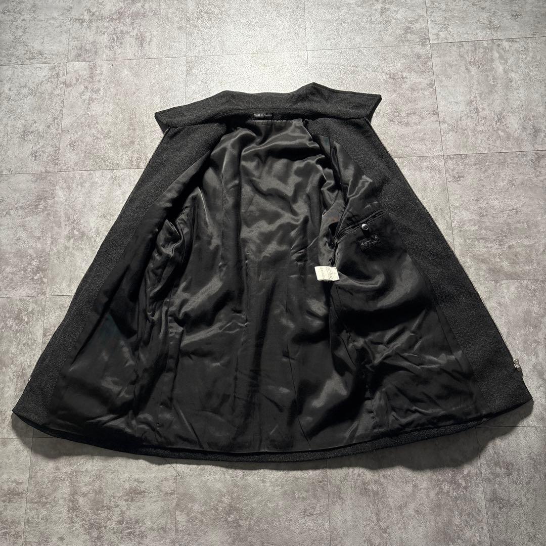 90s agnès b. 八の字ウールジャケットミドル丈　田中オム系　フランス製