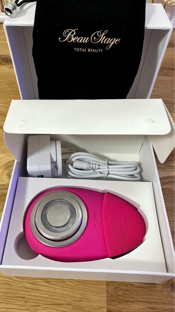 BeauStage VigiCo』シリーズは、音波振動により汚れを浮き上がらせる