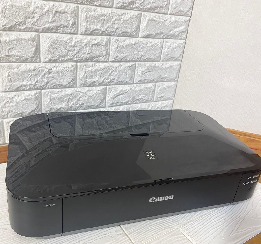 【１週間保証付き/総印刷枚数650枚以下】Canon ix6830プリンター