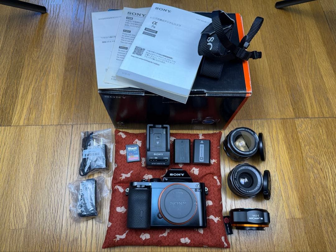 【ショット数10000以下】SONY α7s オールドレンズキット
