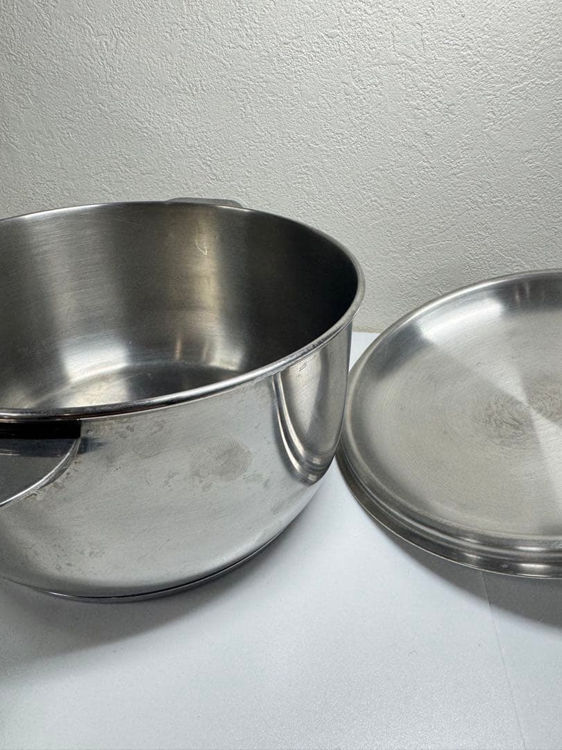 LAGOSTINA ステンレス 両手鍋 3点セット 14•18•20cm