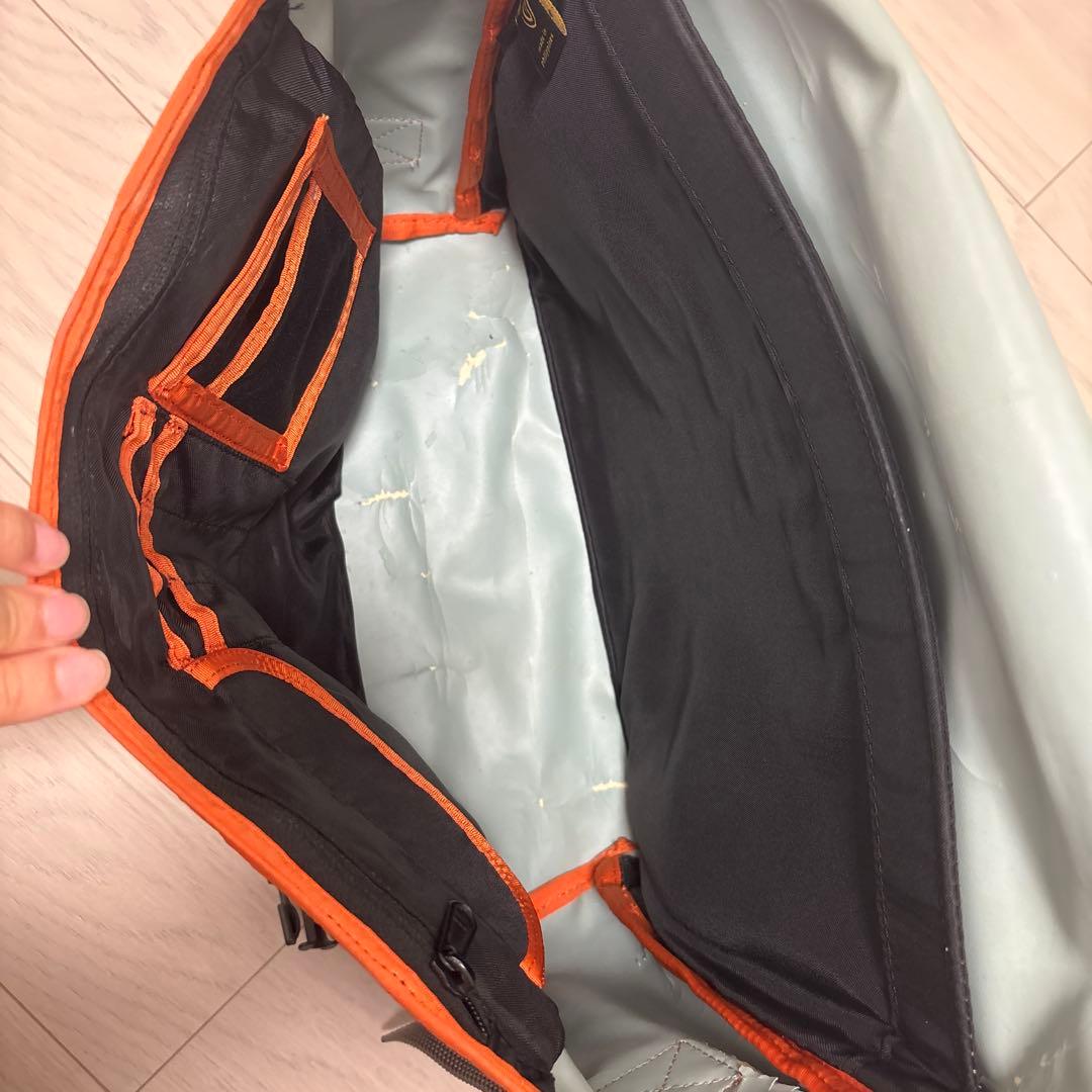 TIMBUK2 メッセンジャーバック　オレンジ　グレー　古着