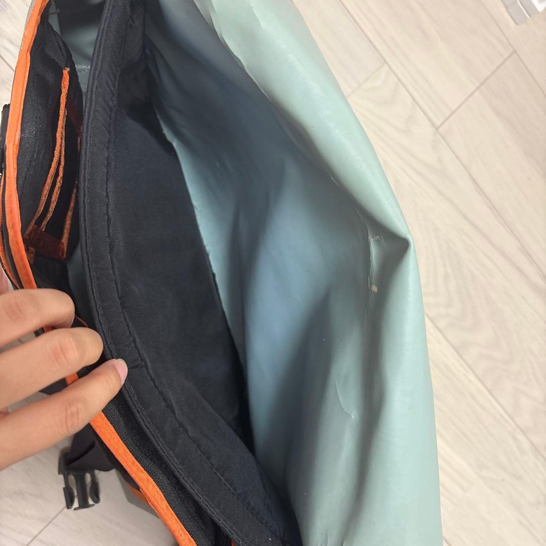 TIMBUK2 メッセンジャーバック　オレンジ　グレー　古着