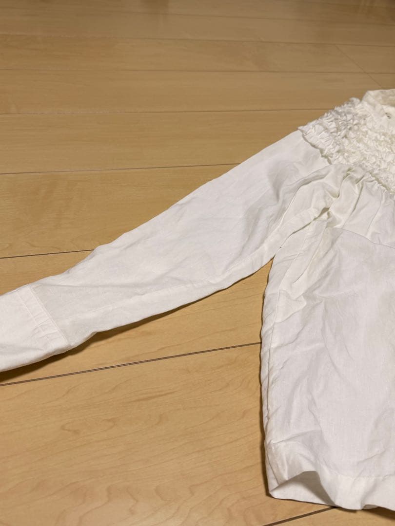 即完売品 Drawer別注 Scye サイ ピコフリルブラウスM 329