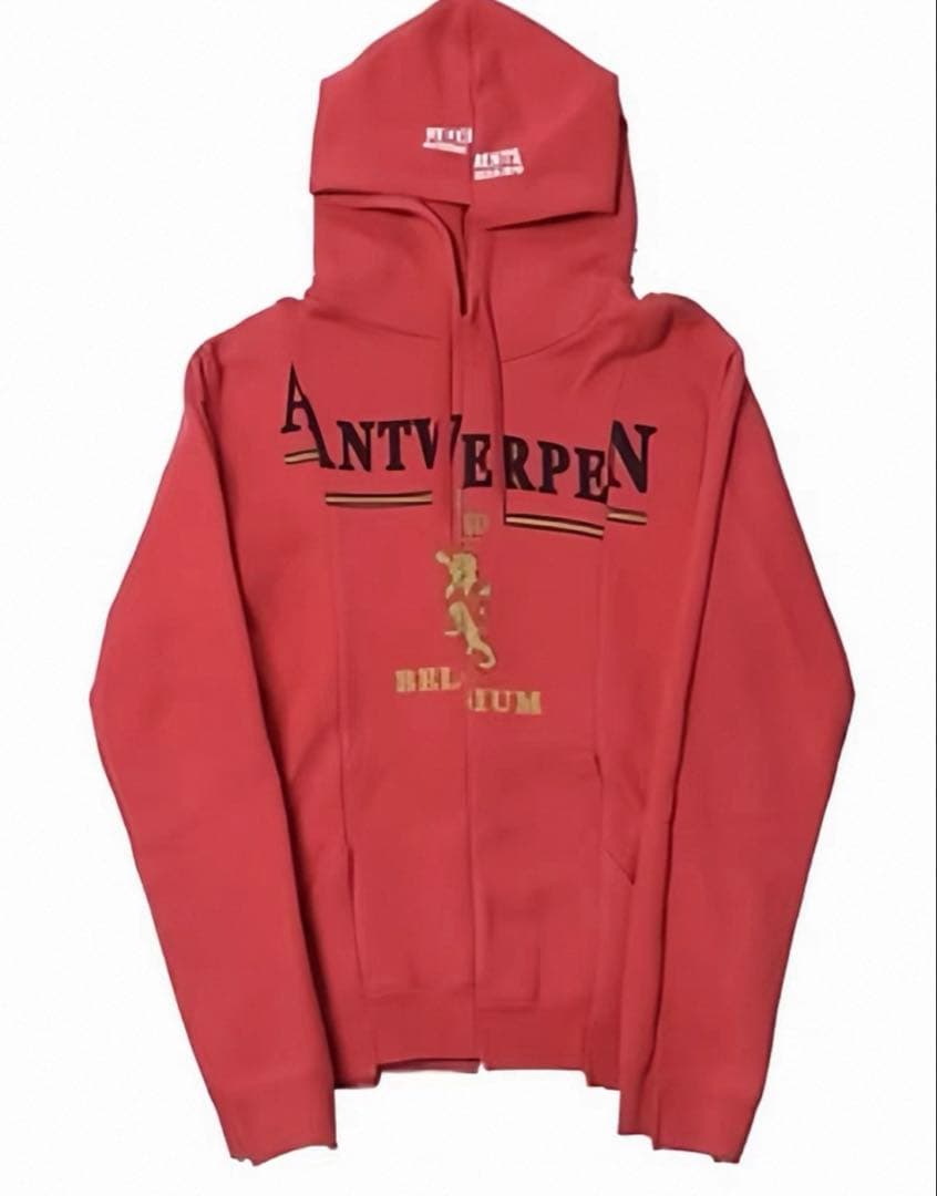 最安値‼️ 18aw Antwerpen レッド　赤パーカー