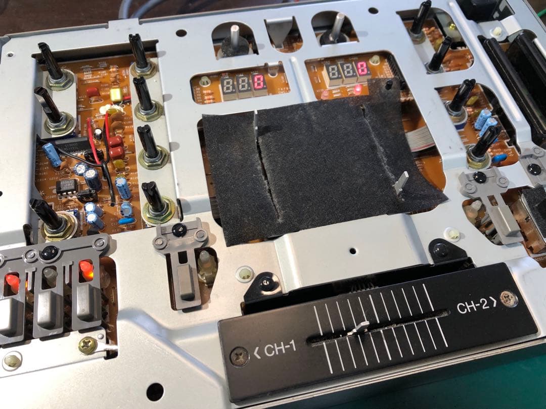 pioneer dj パイオニア　DJM-300 フェーダーメンテナンス