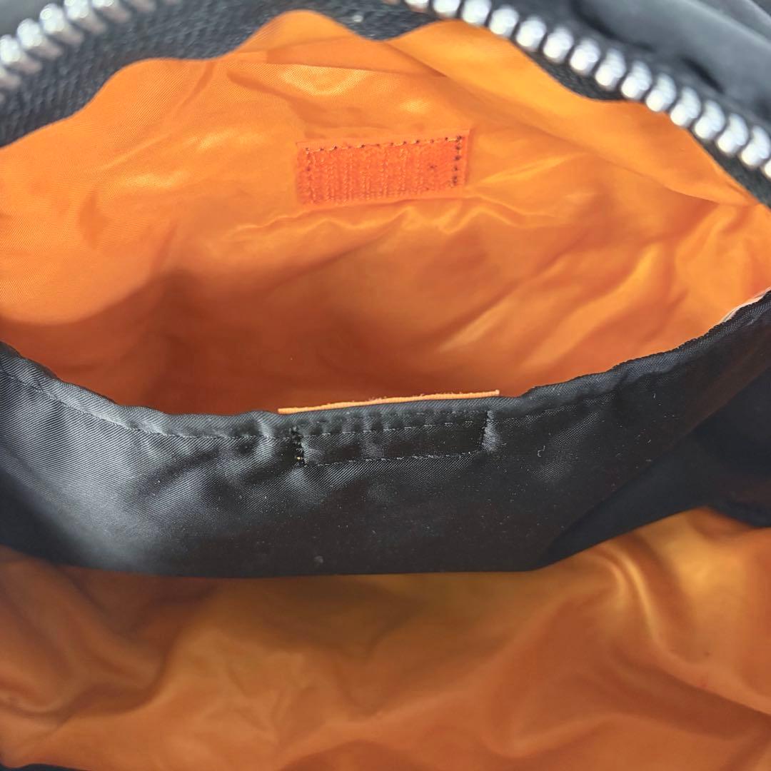 【美品】PORTERポーターTANKERタンカーウエストバック黒ユニセックス