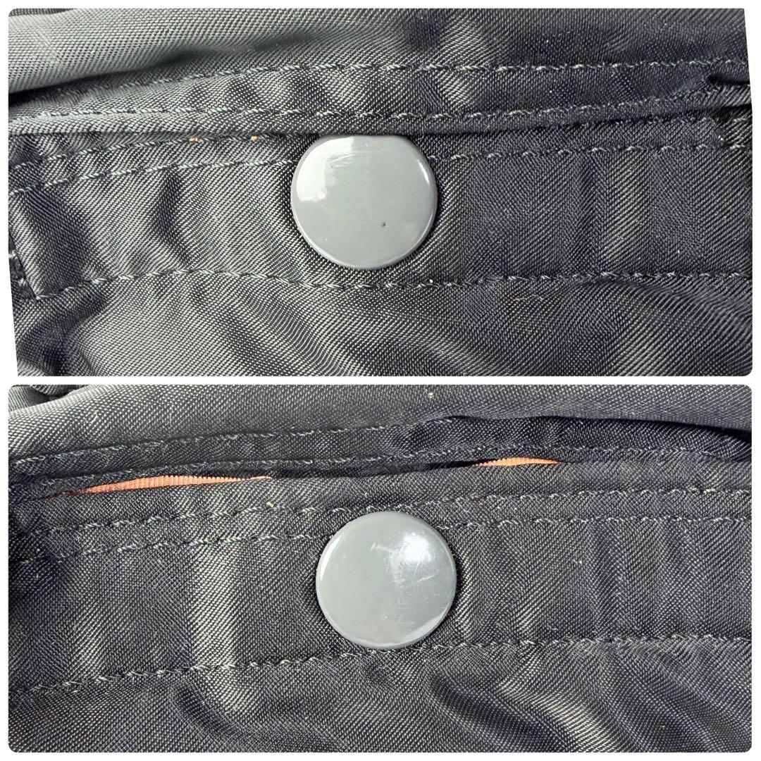 【美品】PORTERポーターTANKERタンカーウエストバック黒ユニセックス