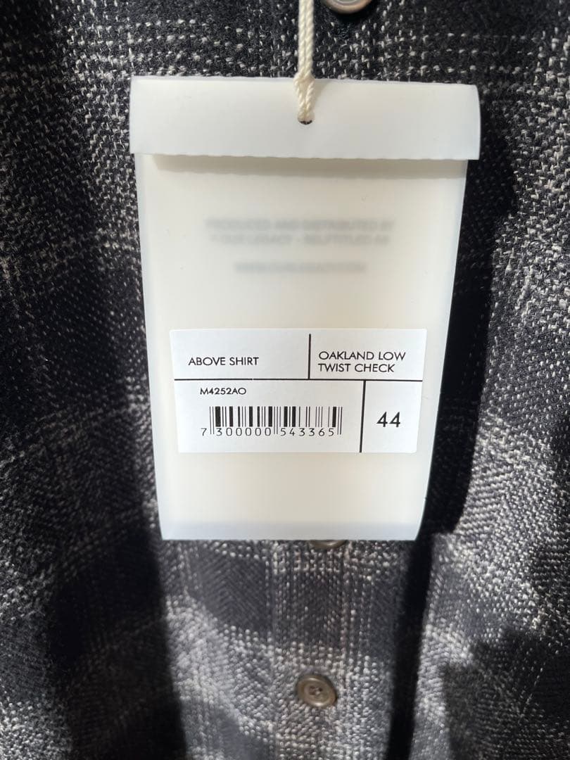 トップス 25AW OURLEGACY ABOVE SHIRT Oakland Low