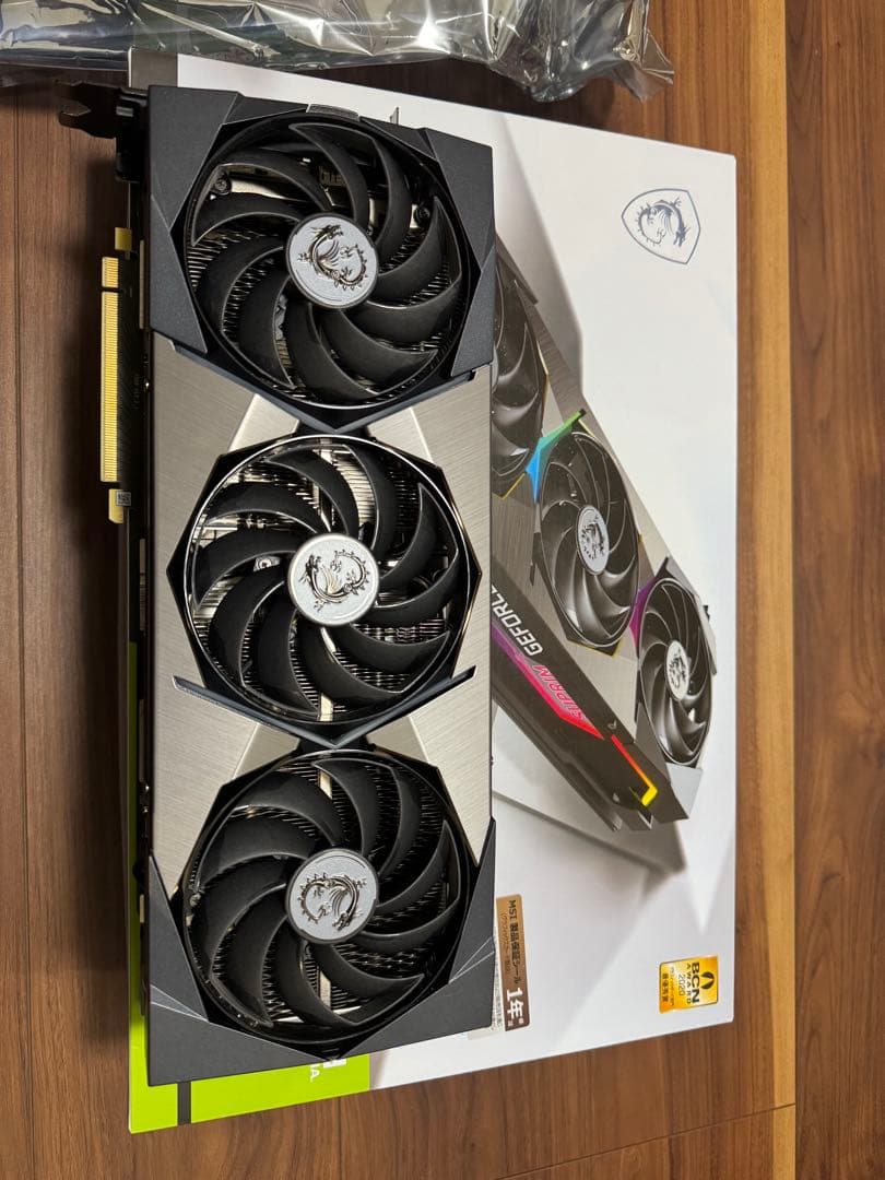 グラフィックボード・グラボ・ビデオカード MSI GeForce RTX 3080TI SUPRIM X