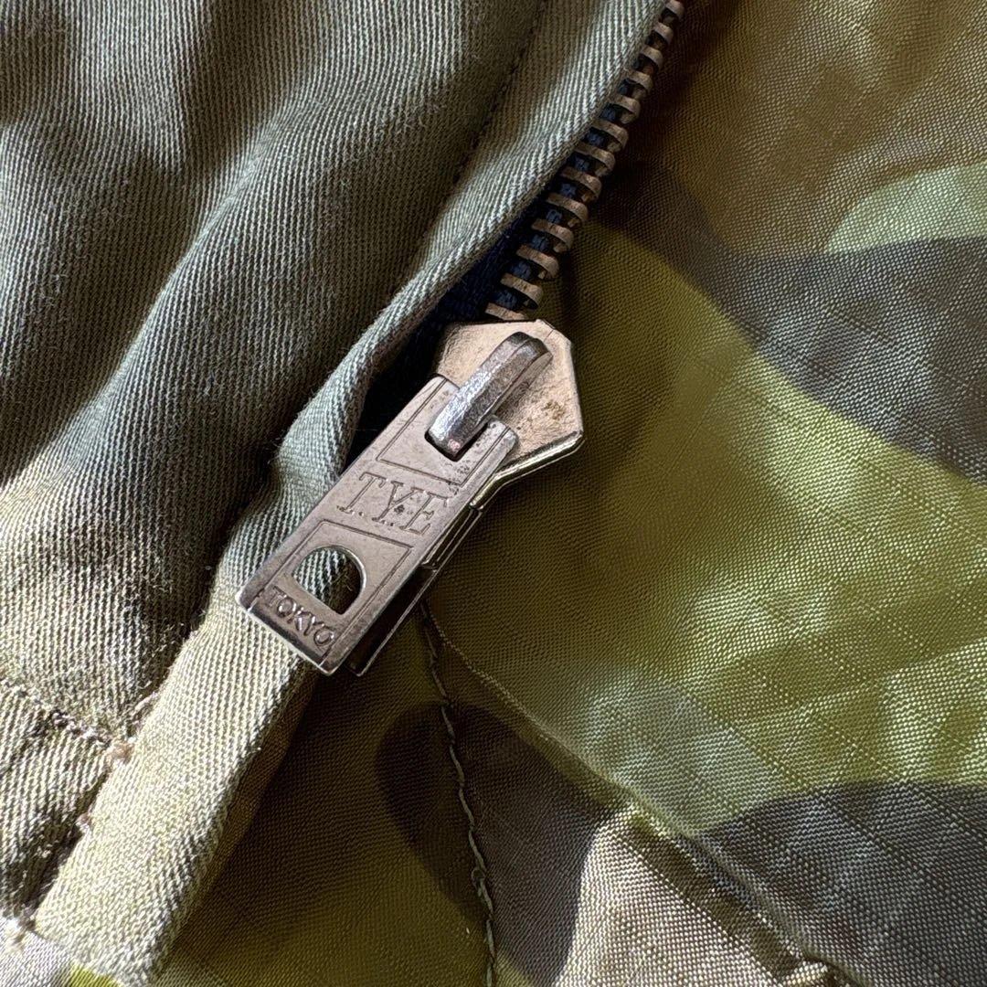 テーラー東洋　ベトナムリバーシブルジャケット　チャック故障