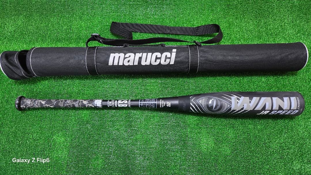 ワニクラッシャー 黒ワニ 80 marucci マルチ 専用ケース付き