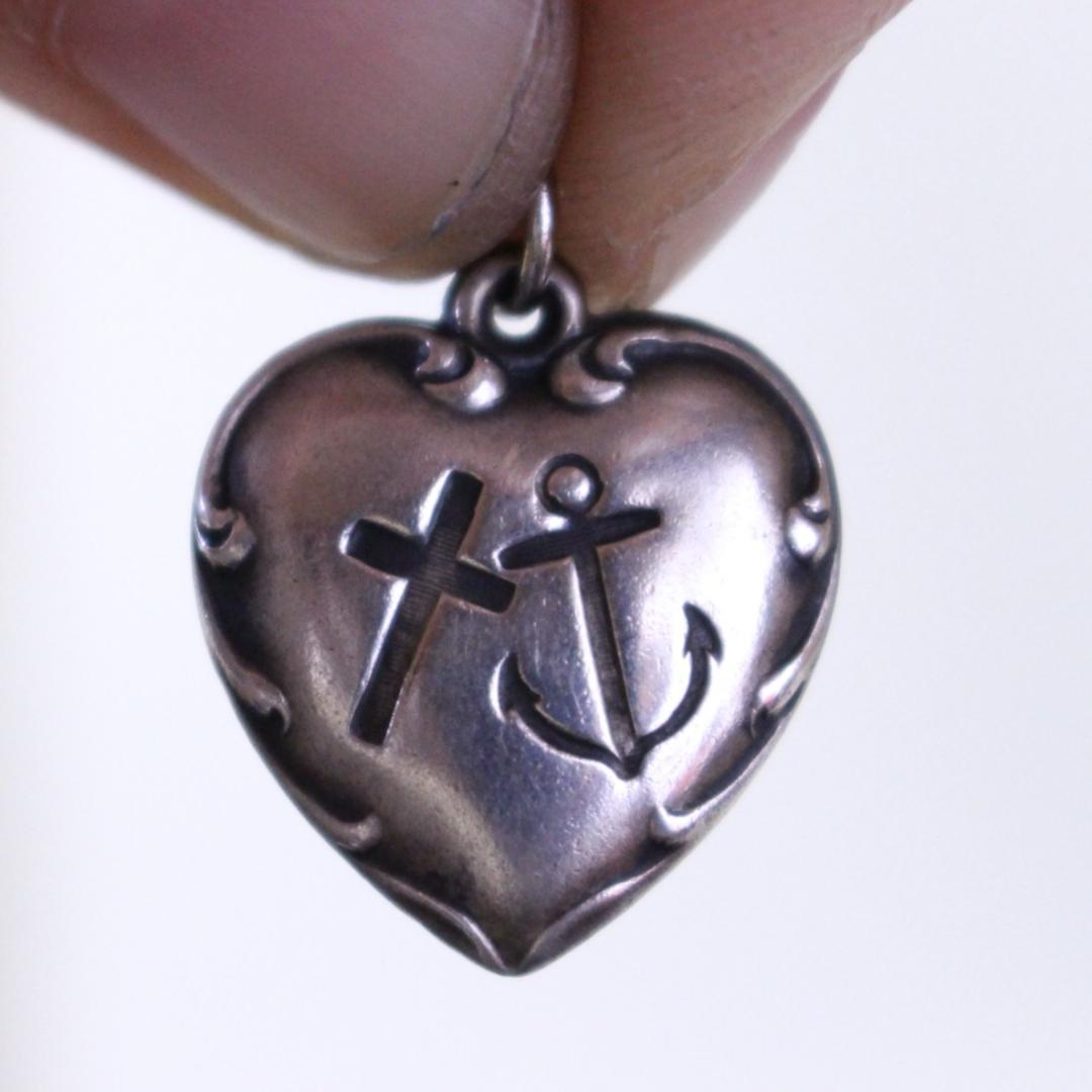 40s　スウィートハートジュエリー　WW2　ハート　十字架　クロス　錨　アンカー