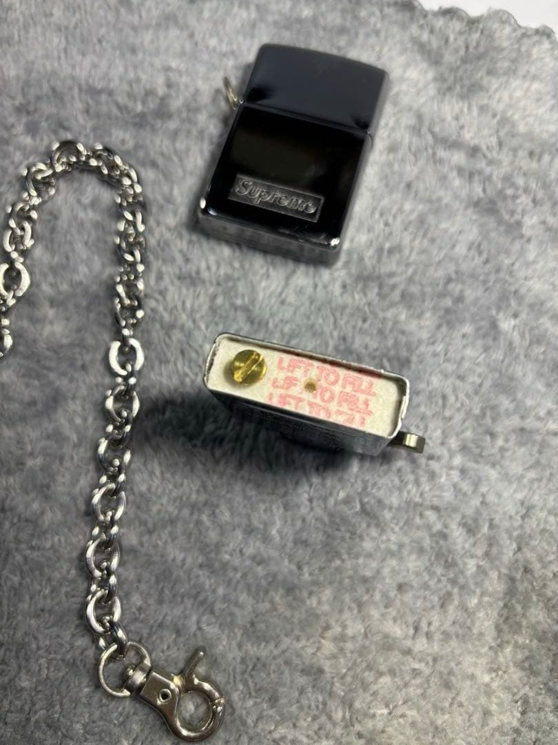 小物 Supreme Chain Zippo silver