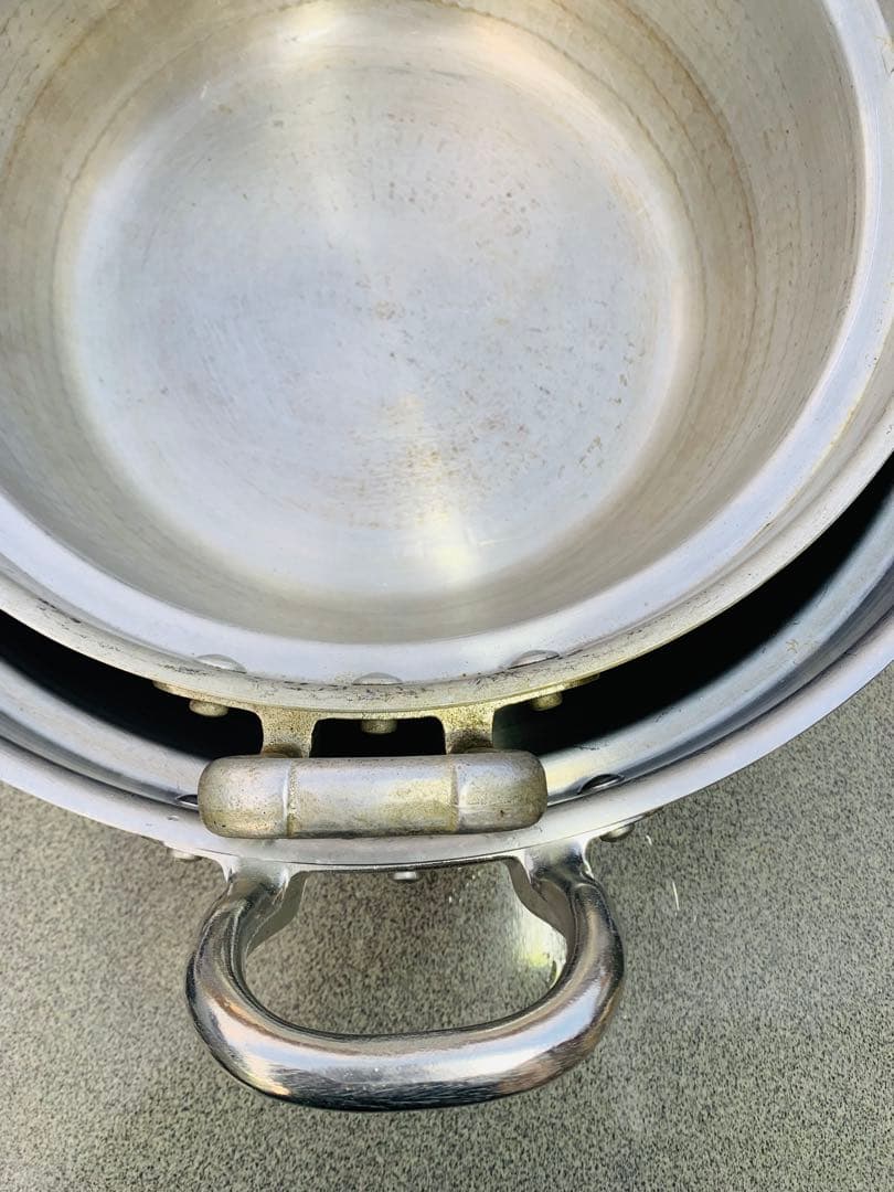 両手打ち出し鍋 3サイズ　3点セット飲食店　業務用　キッチン　鍋　大きい