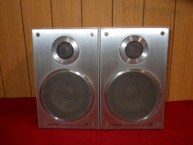 値下げ◆Pioneerパイオニア　S-X20　金属の塊の如き容姿端麗　スピーカー
