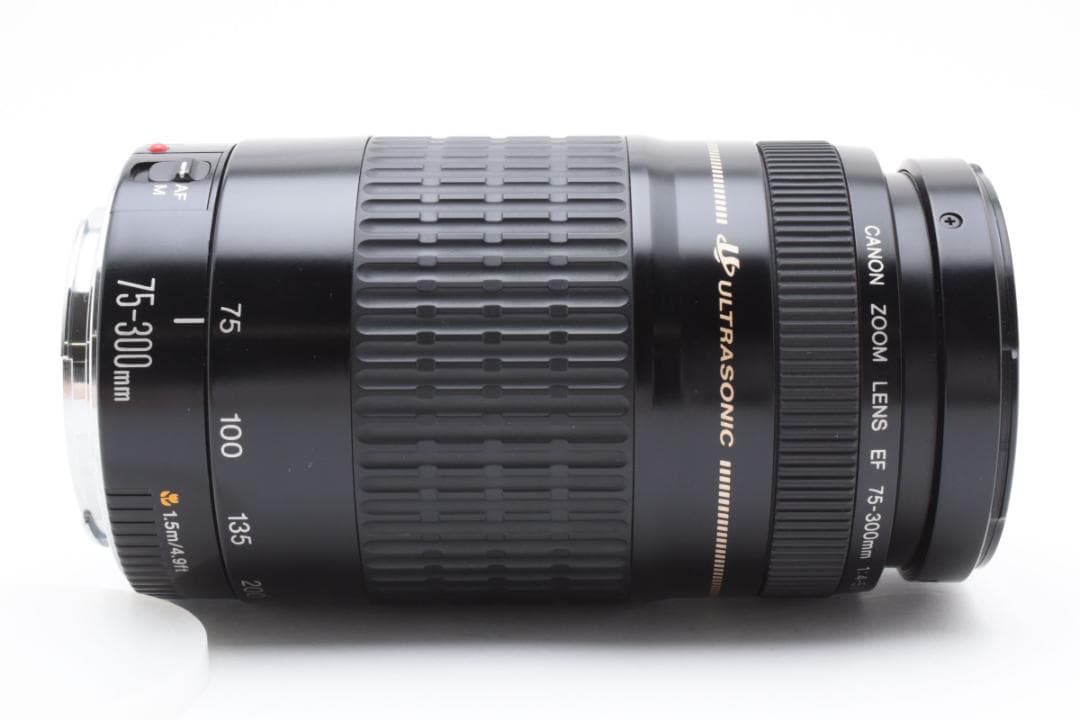 美品 Canon EF 75-300mm F4-5.6 USM 望遠ズームレンズ