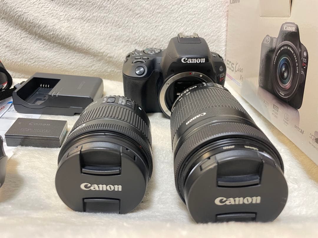 【める】Canon EOS Kiss X9ダブルレンズセット