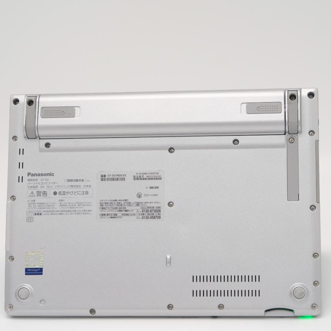 Windowsノート本体 Panasonic CF-SV7 i5/8GB/256GB Windows11