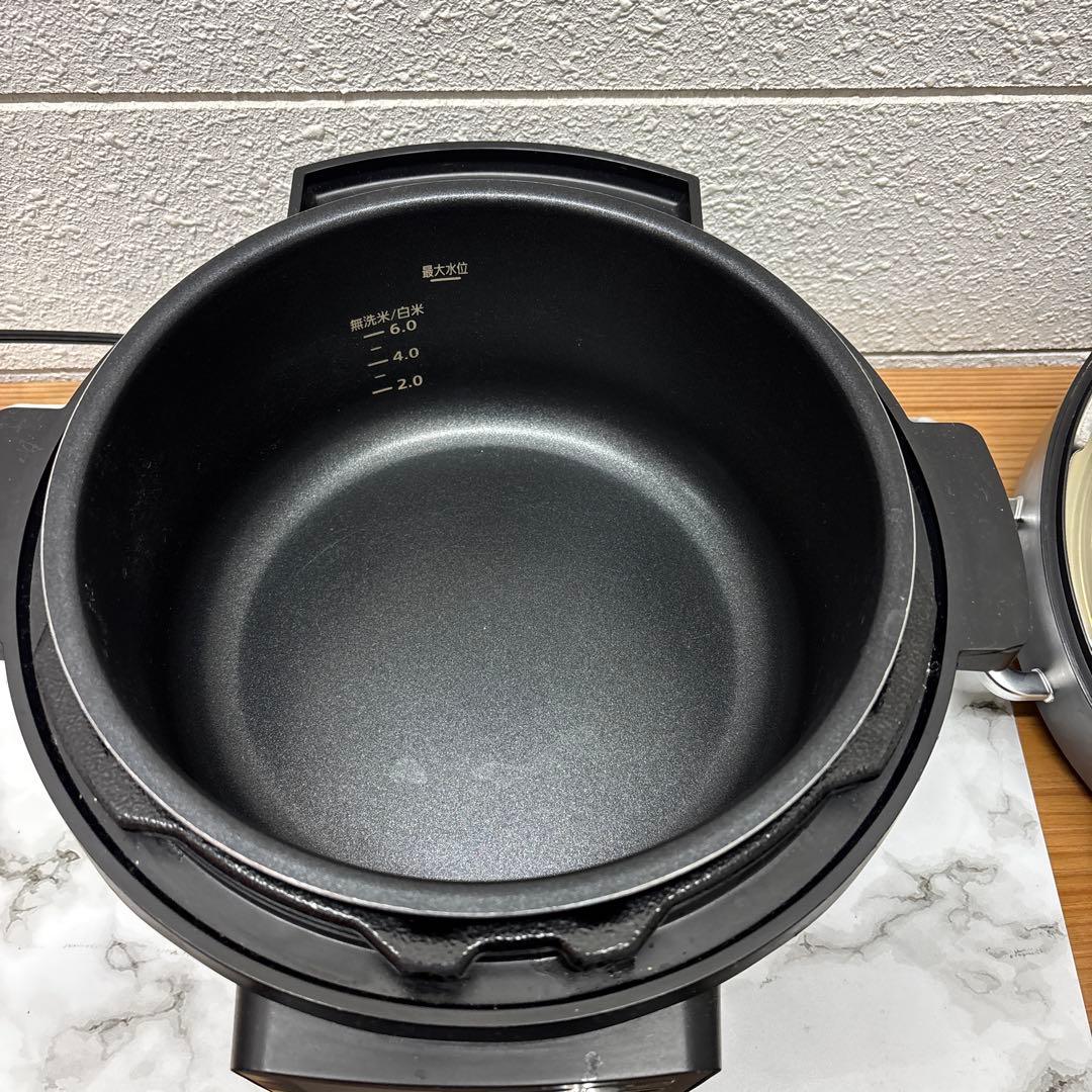 アイリスオーヤマ 電気圧力鍋 4L ブラック PMPC-MA4